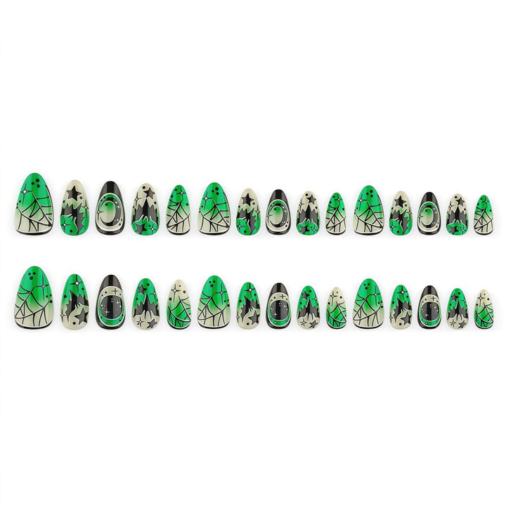 Halloween-themed artificial nails Kalsten