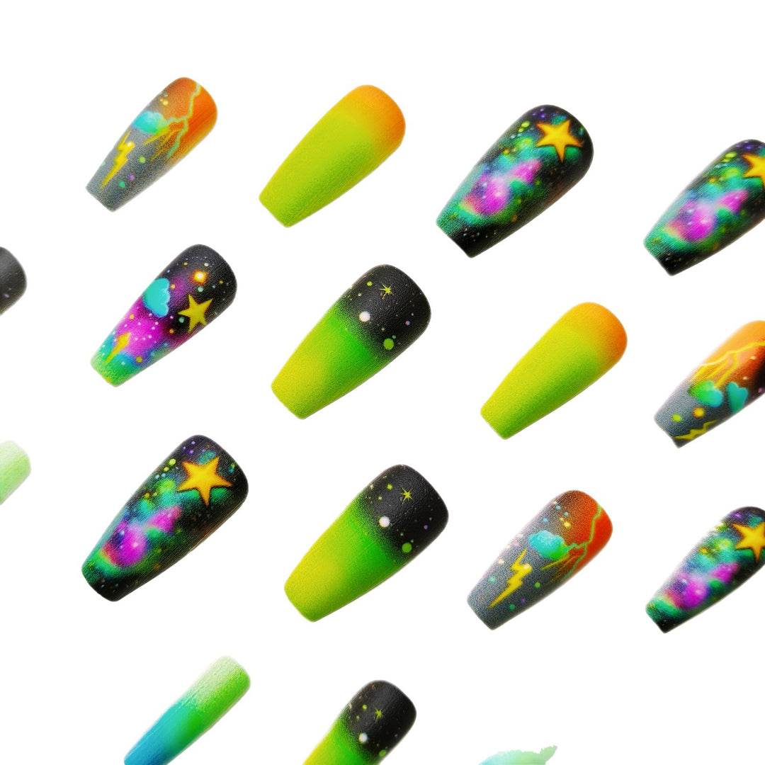 Cosmic Adventure Nail Art Kalsten