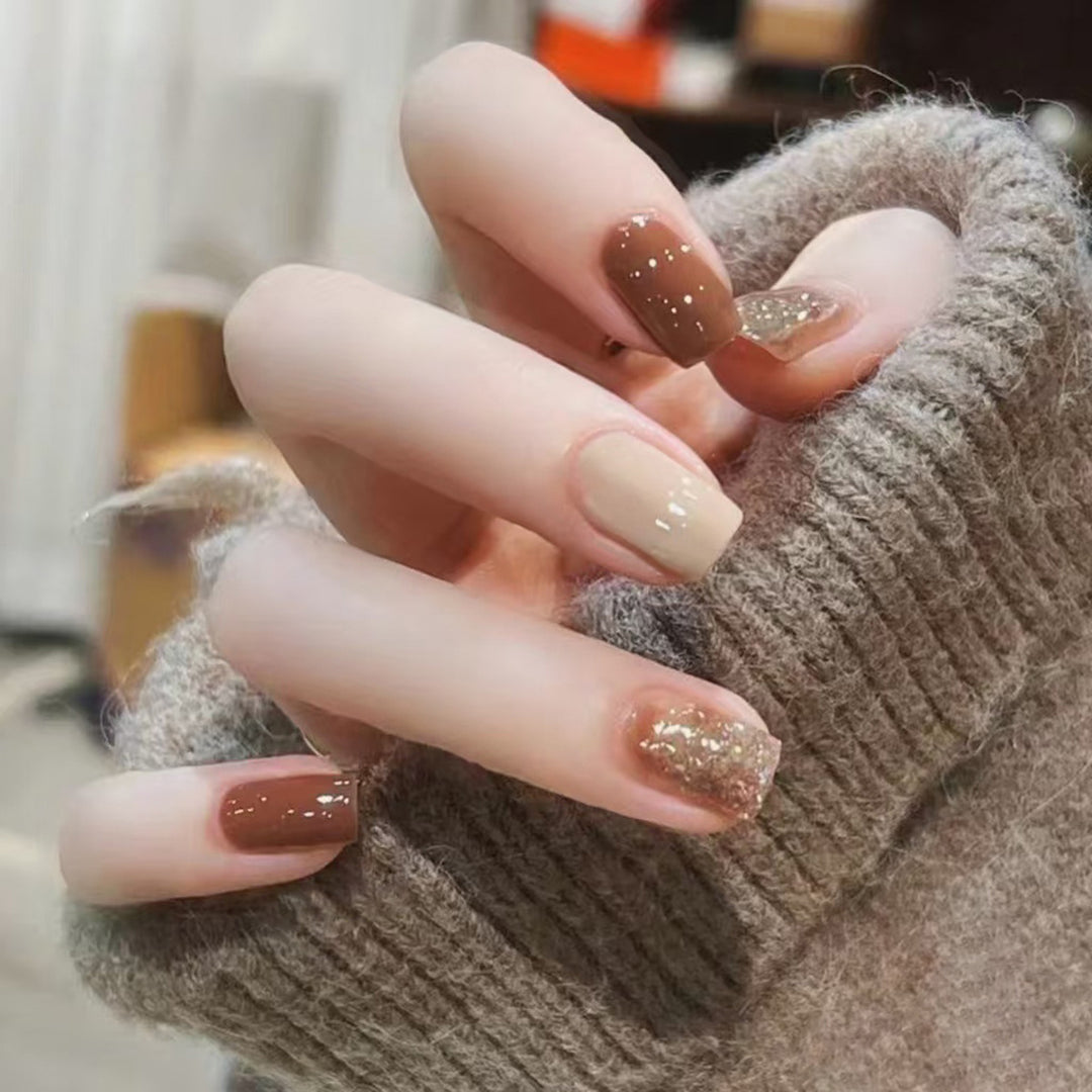 Elegant Glitter Nail Wraps Kalsten