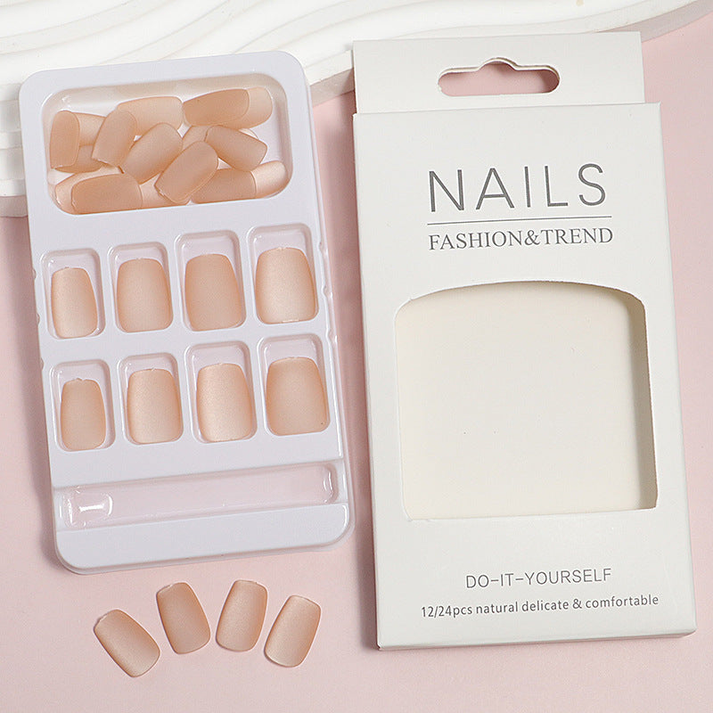 DIY Natural Finish Press-On Nail Tips Kalsten
