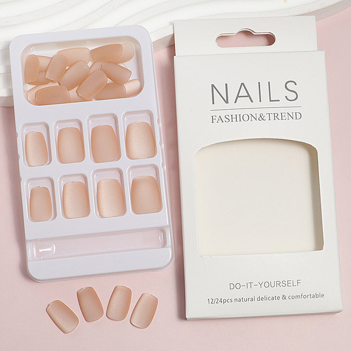 DIY Natural Finish Press-On Nail Tips Kalsten