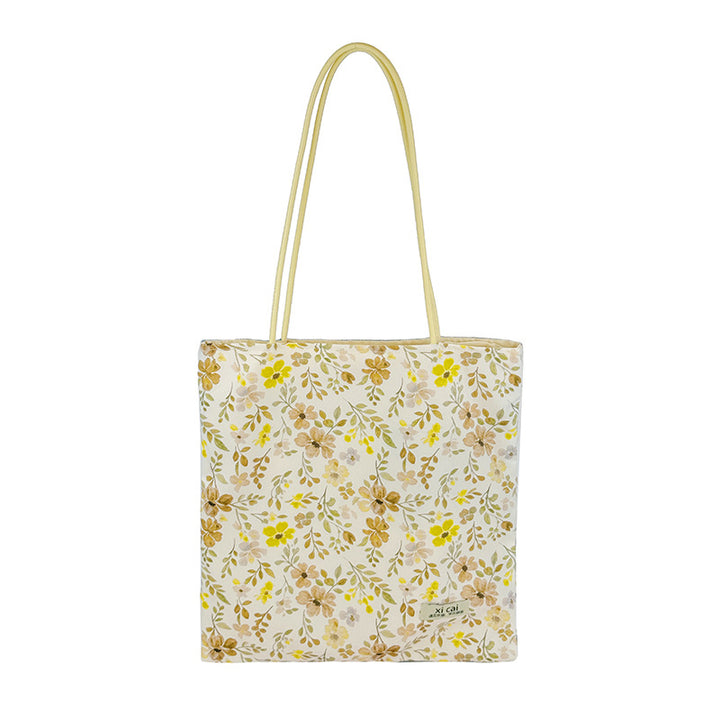 Floral Print Reusable Shopping Tote