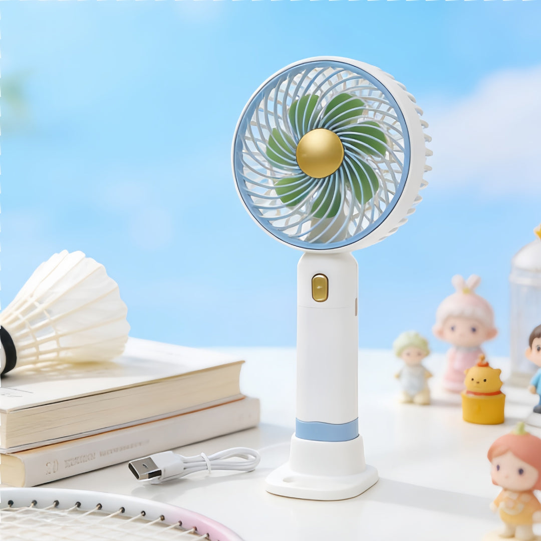 Portable hand air fan with multiple speed control Kalsten
