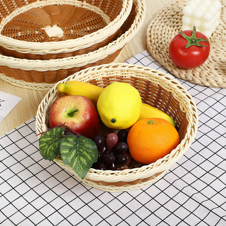Artisan Woven Serving Bowl Kalsten
