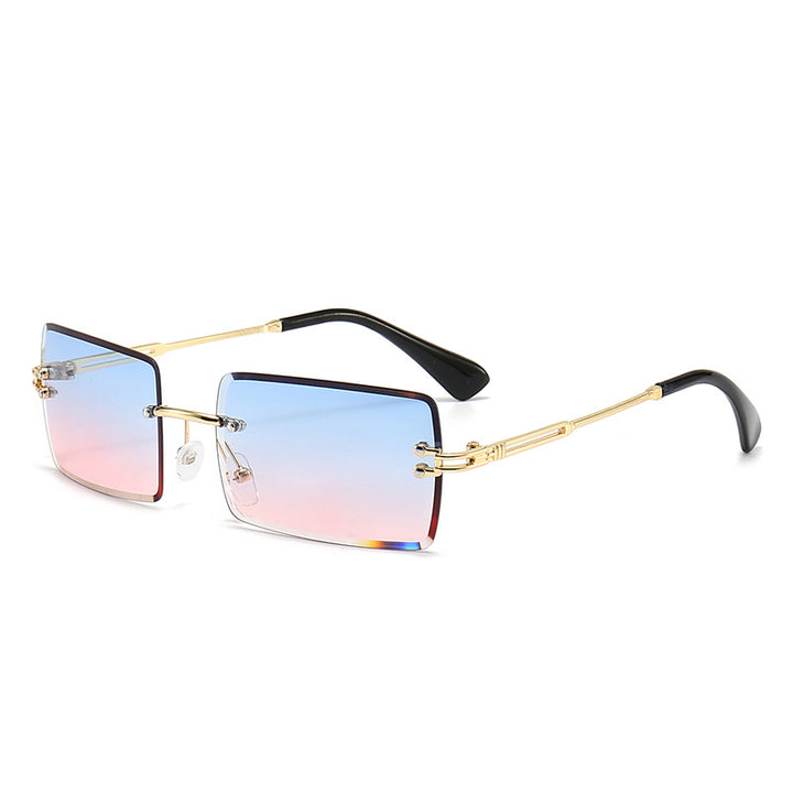 Women's fashionable rectangular sunglasses with gradient lenses Kalsten