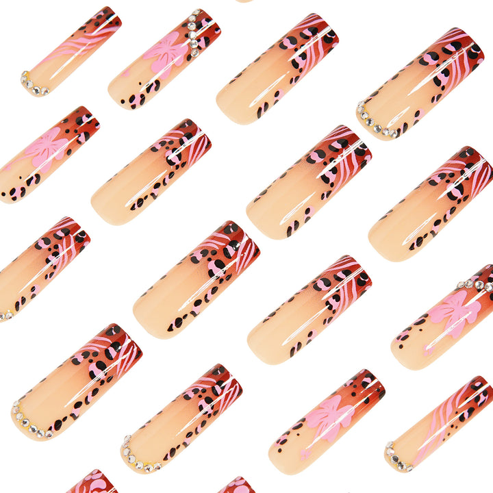 Artistic Press-On Nail Art Tips Kalsten