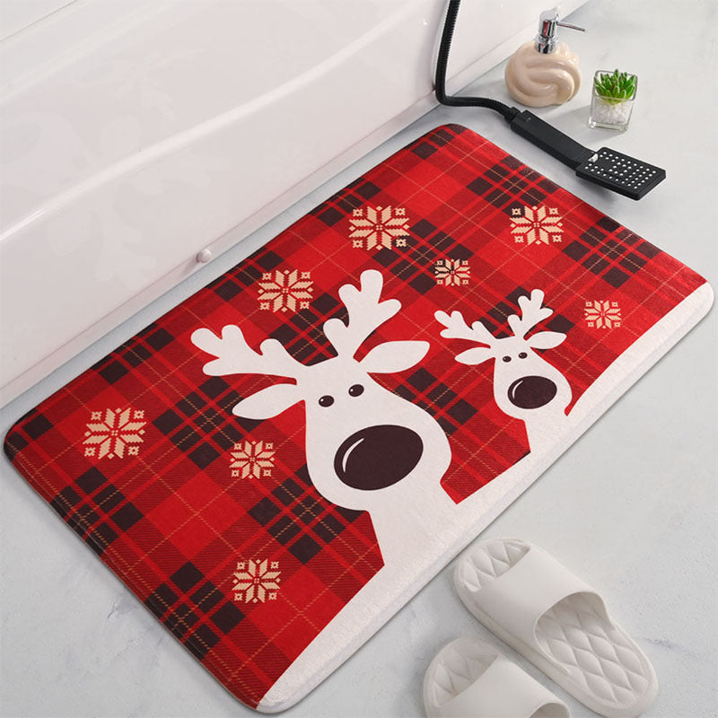 Fun Holiday Themed Bath Rug Kalsten