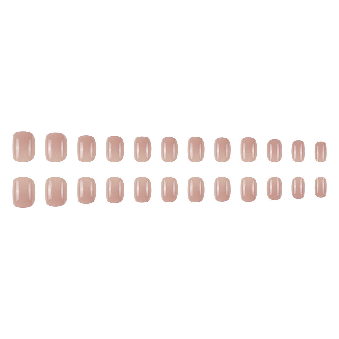 Elegant Glossy Press-On Nail Set Kalsten