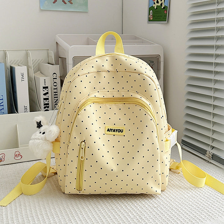 Charming Polka Dot Backpack