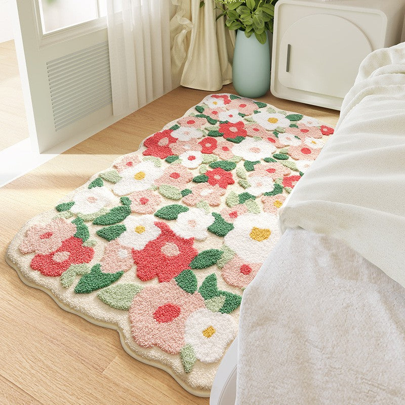 Botanical Leaf Bath Mat Kalsten