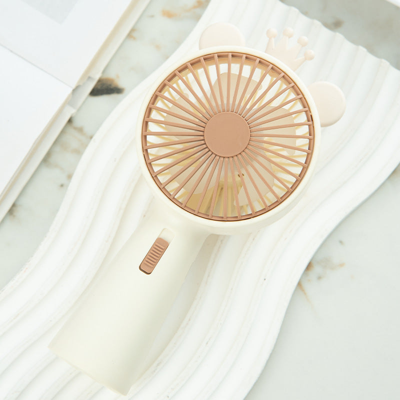 Portable Deer-Themed Handheld Cooling Fan Kalsten
