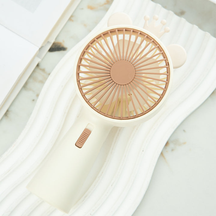 Portable Deer-Themed Handheld Cooling Fan Kalsten