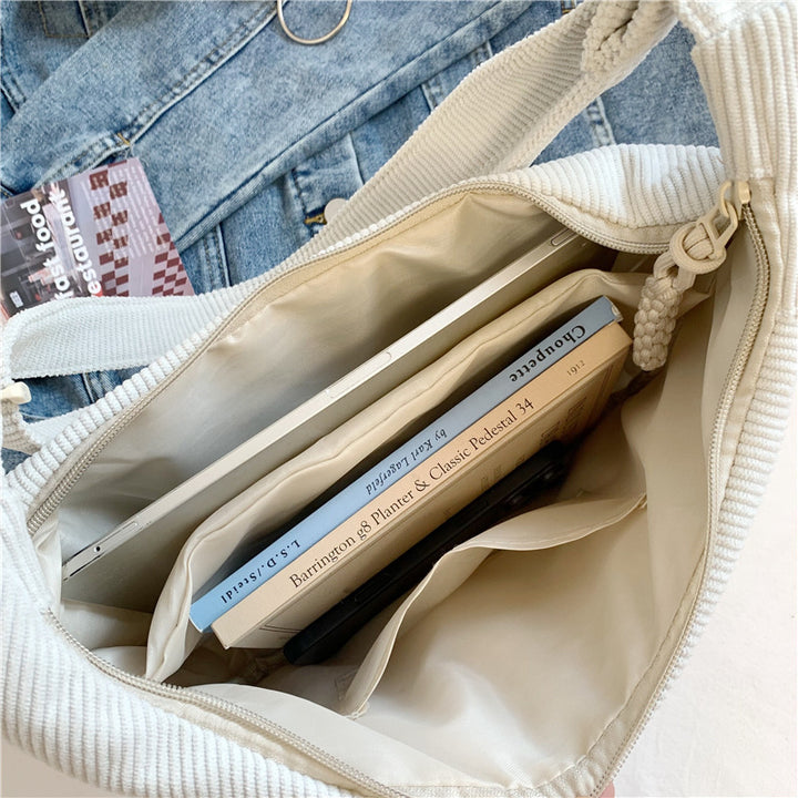 Shoulder bag with artistic fan design Kalsten