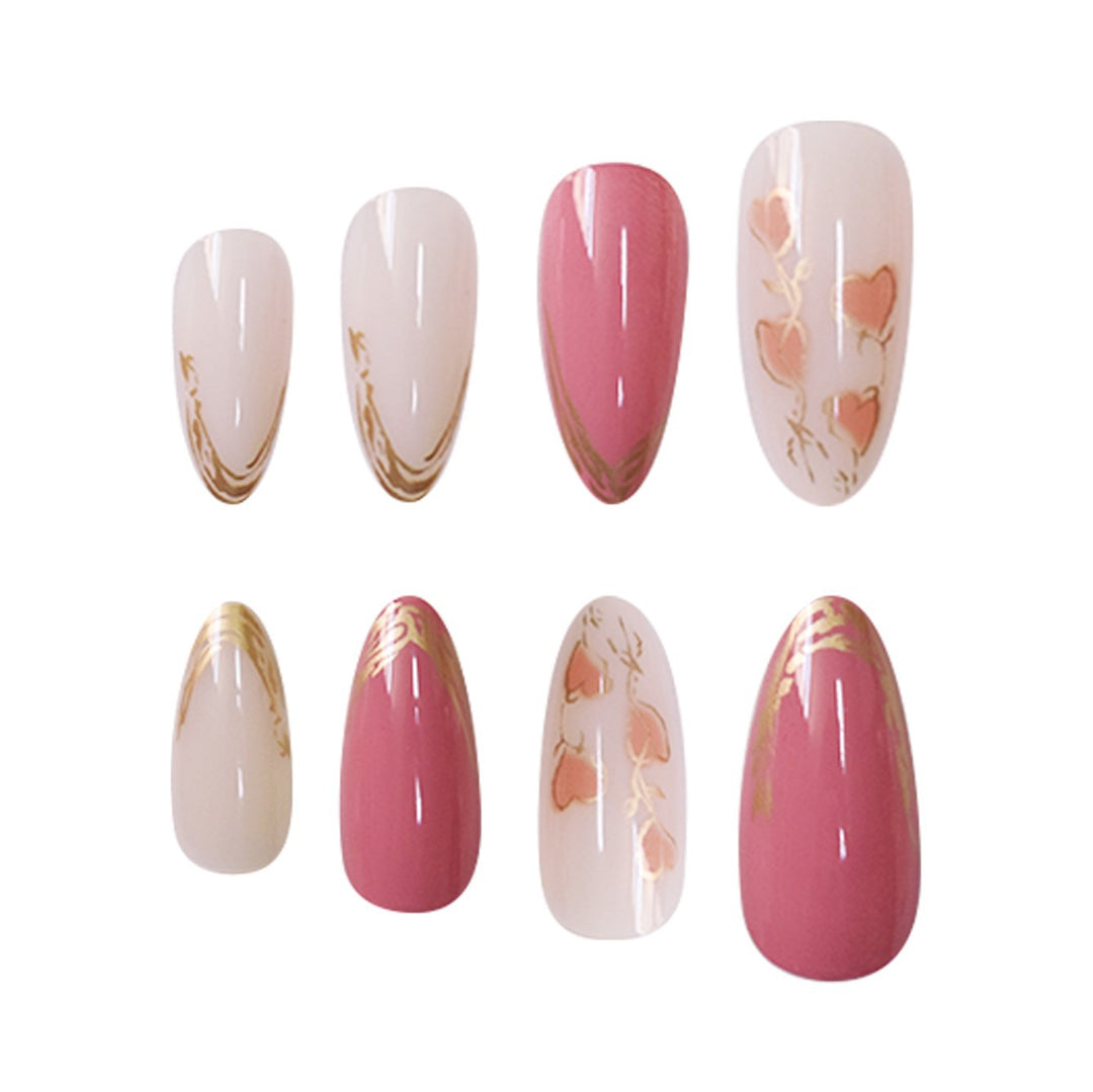 Artistic Stiletto Nail Art Extensions Kalsten