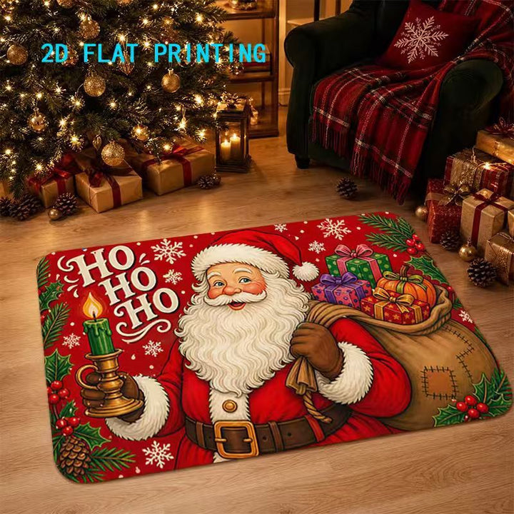 Festive Reindeer-Themed Welcome Mat Kalsten