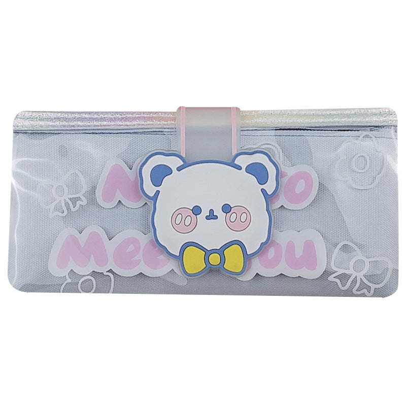 Stylish Transparent Pencil Case