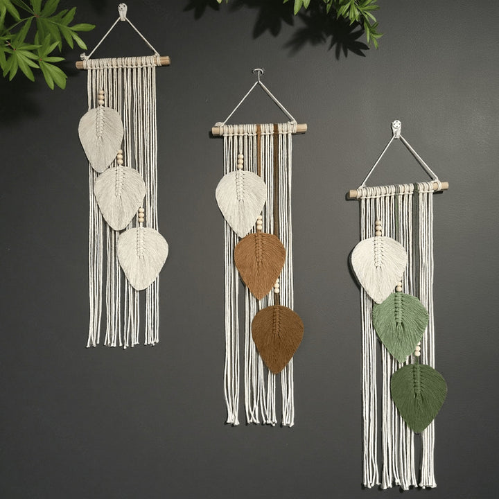Macramé Leaf Wall Hanging Kalsten