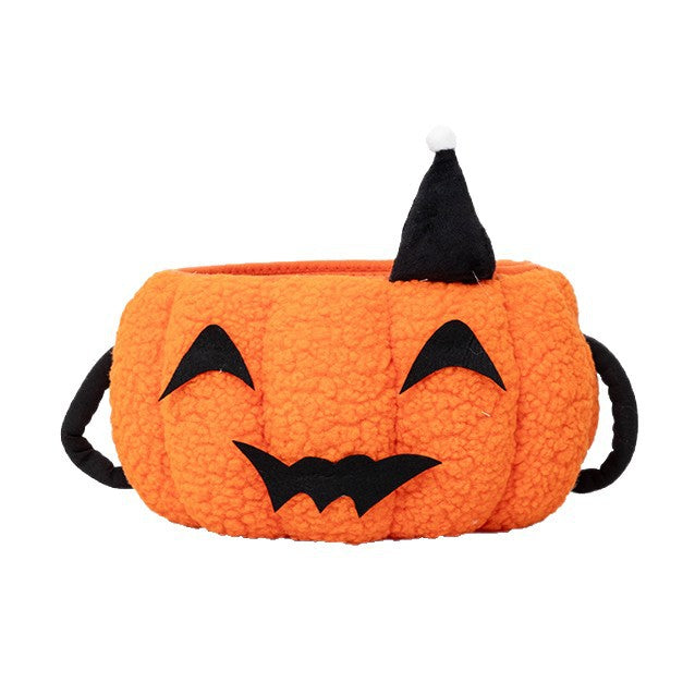 Playful Decorative Storage Basket In Pumpkin Design Kalsten