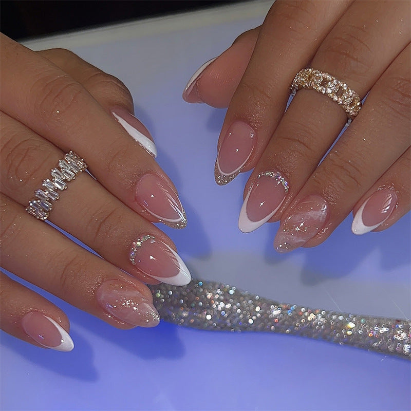 Premium Decorative Press-On Nail Set with Artistic Finishing Kalsten