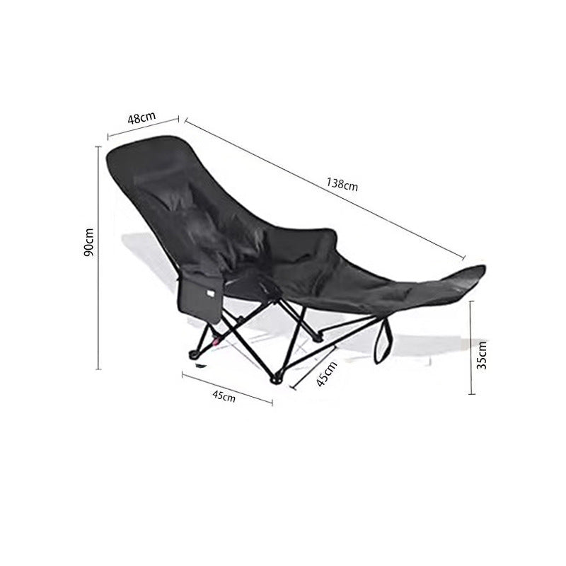 Practical camping lounge chair Kalsten