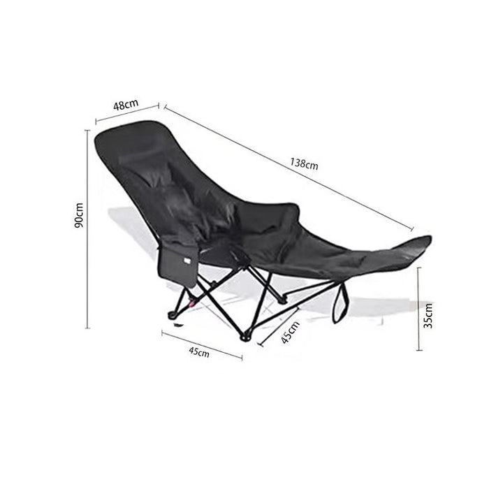 Practical camping lounge chair Kalsten