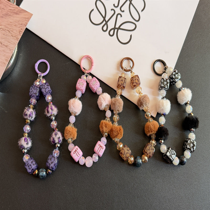 Decorative Beaded Charm Keychain Kalsten 1790134887