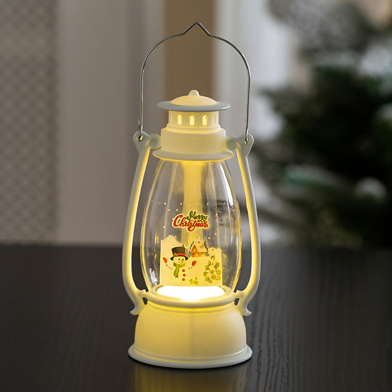 Christmas lantern with LED payment