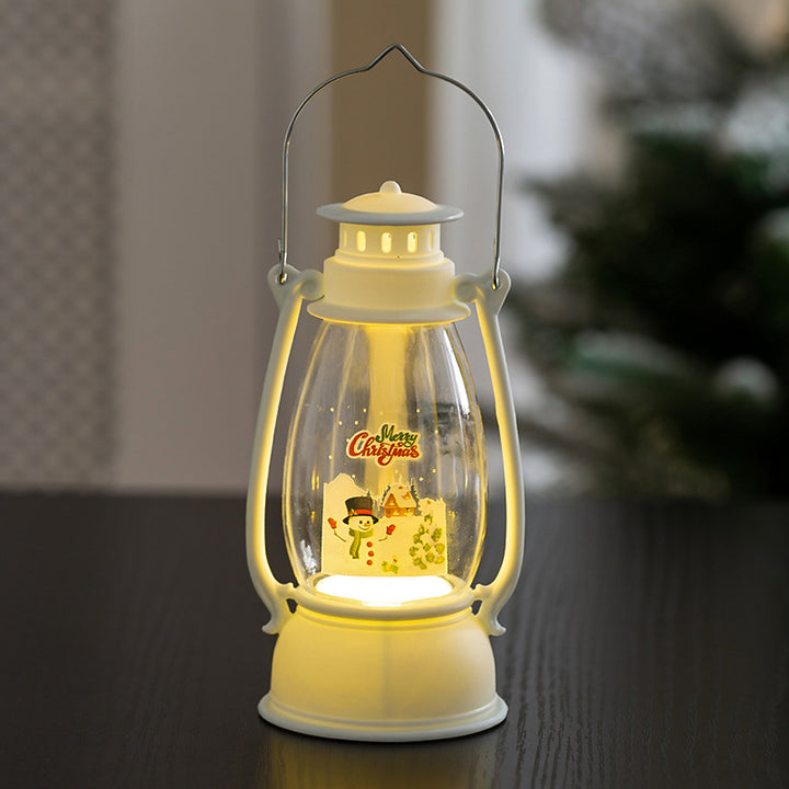 Christmas lantern with LED payment