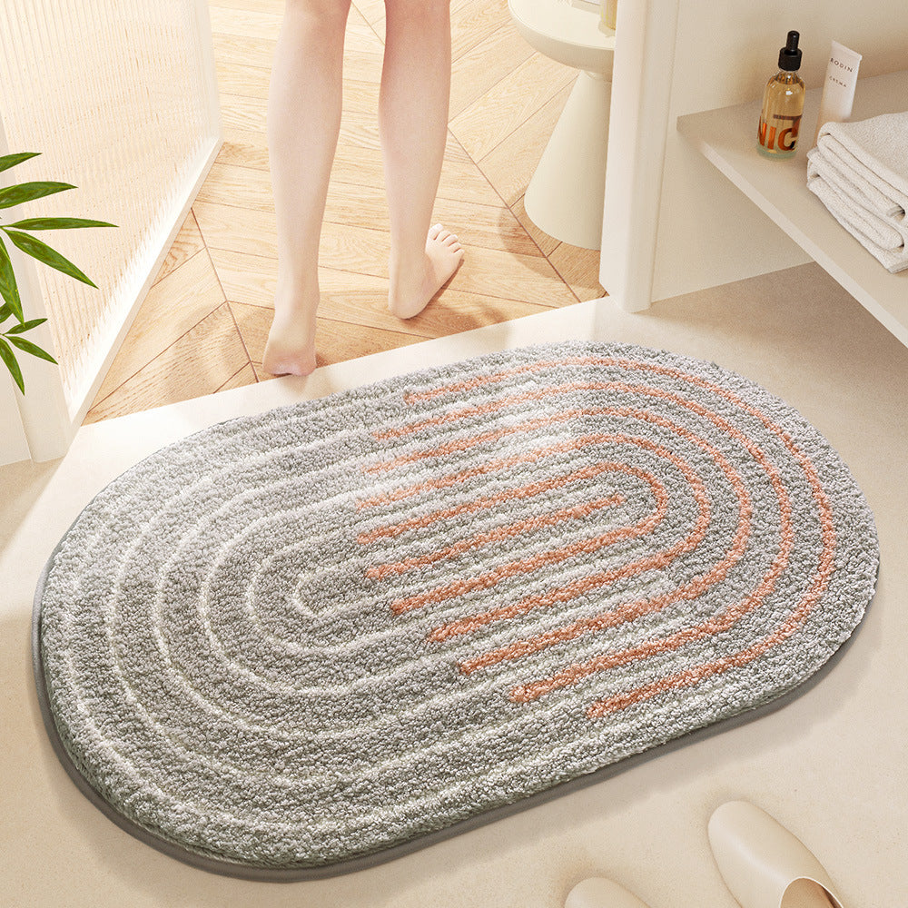 Floral Bath Mat Kalsten