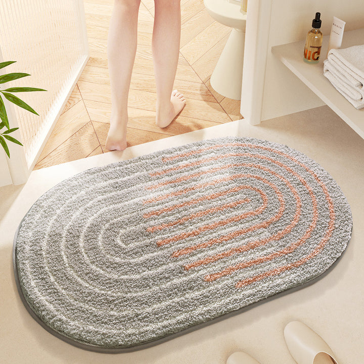 Floral Bath Mat Kalsten