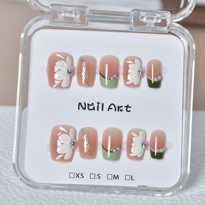 Premium Glamorous Press-On Nail Extensions Kalsten
