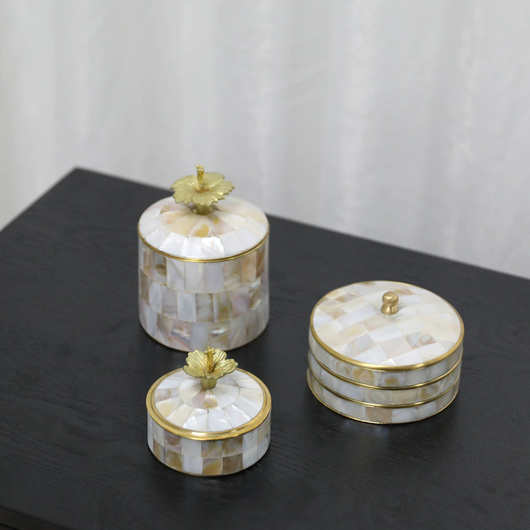 Decorative Brass Keepsake Box
