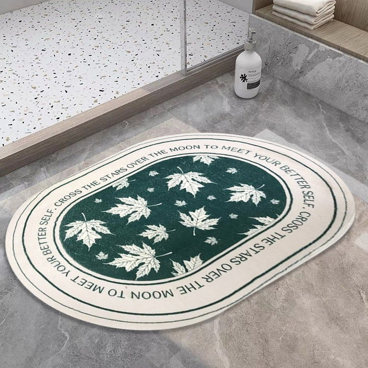 Abstract Inspirational Bathroom Mat Kalsten