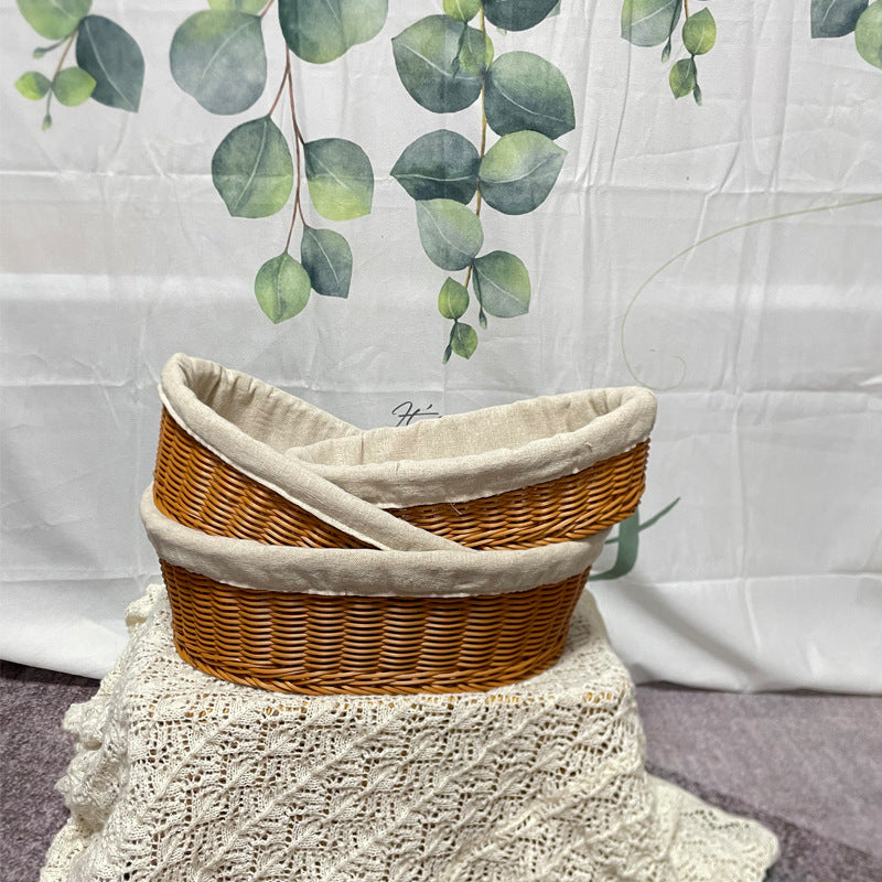 Cozy Woven Bread Basket Kalsten