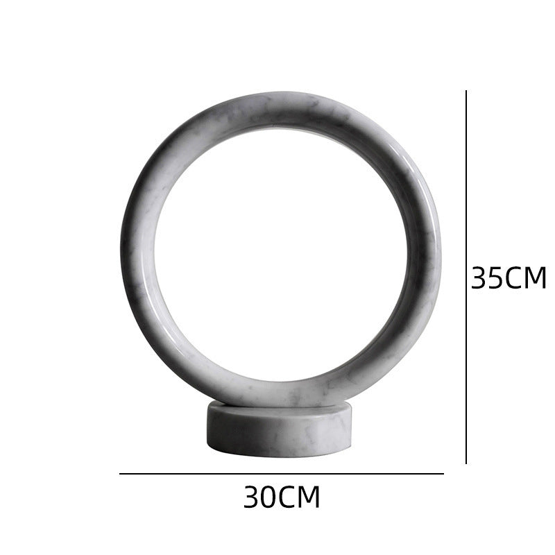 Modern Circular Decorative Table Lamp
