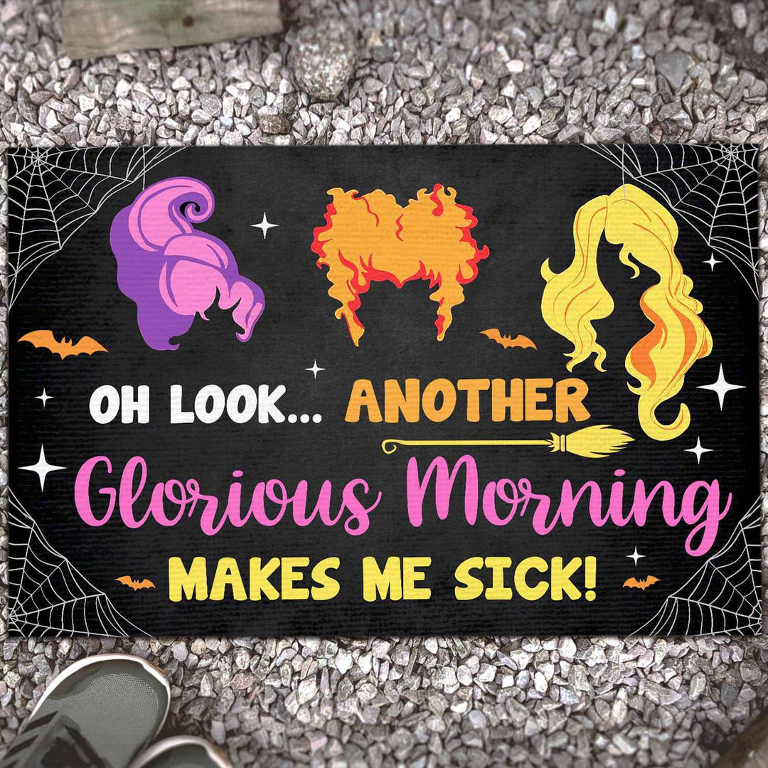 Halloween-Themed Welcome Mat