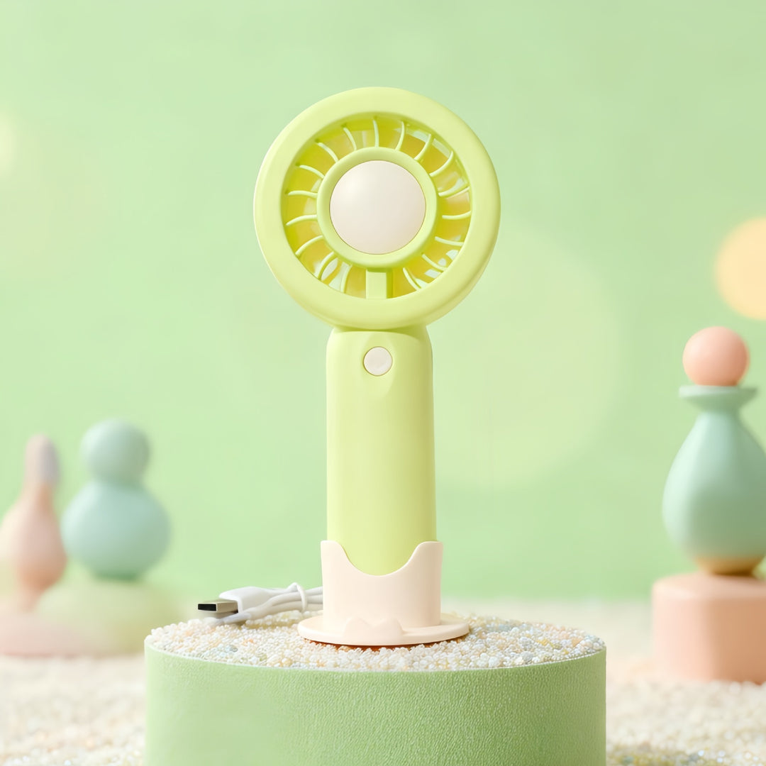 Ladies Portable USB Hand Fan with Ergonomic Design Kalsten