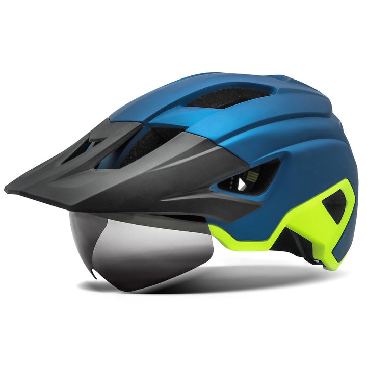 Advanced Mountain Biking Helmet with Integrated Visor Kalsten