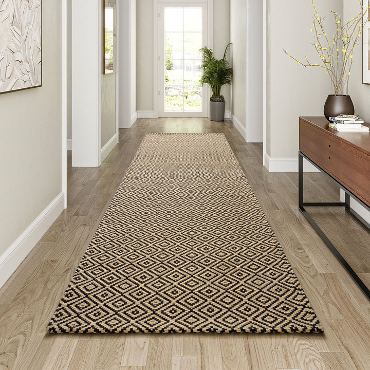 Geometric Pattern Runner Rug