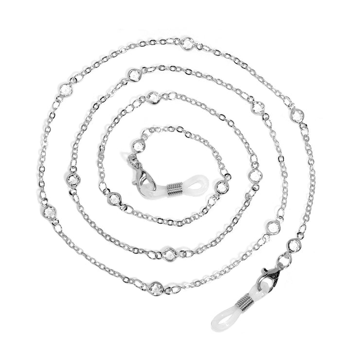 Crystal-Embellished Eyewear Chain Kalsten