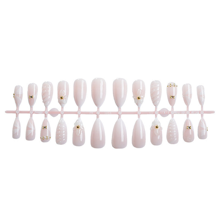 Acrylic nail set with luxurious and stylish decorations Kalsten