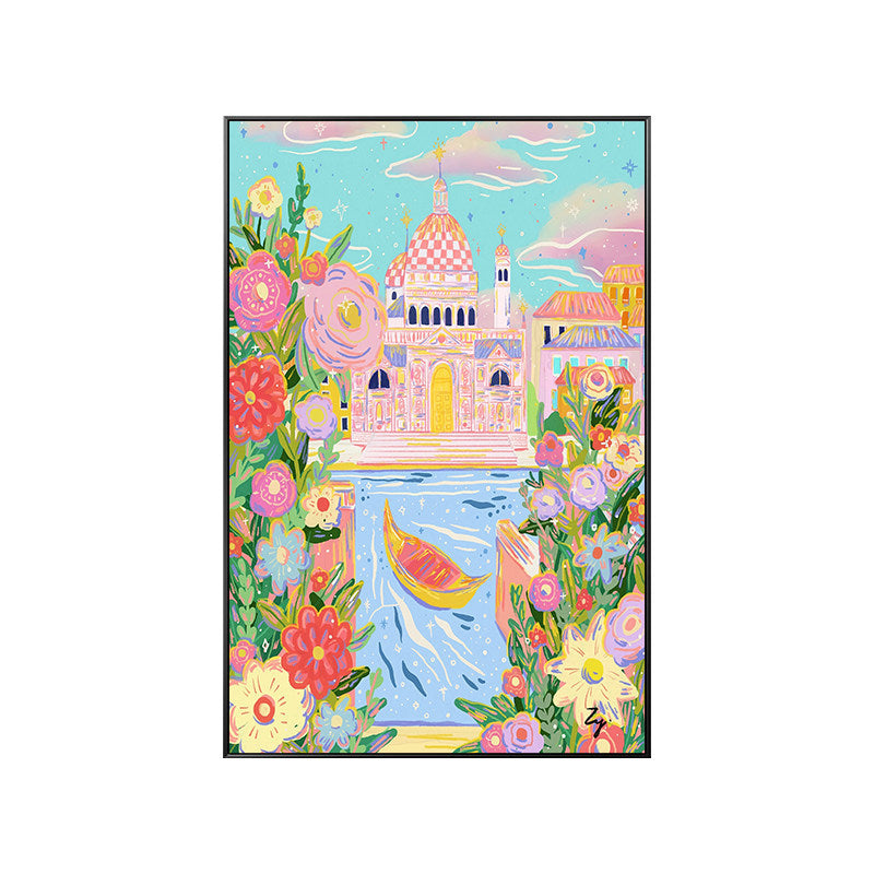 Coastal Landscape Canvas Wall Art