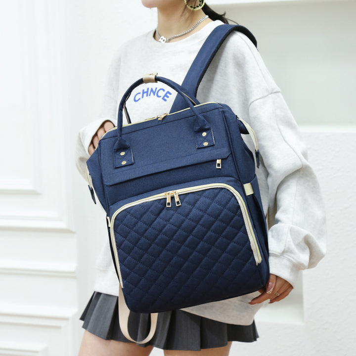 Multi-Purpose Quilted Baby Care Backpack Kalsten