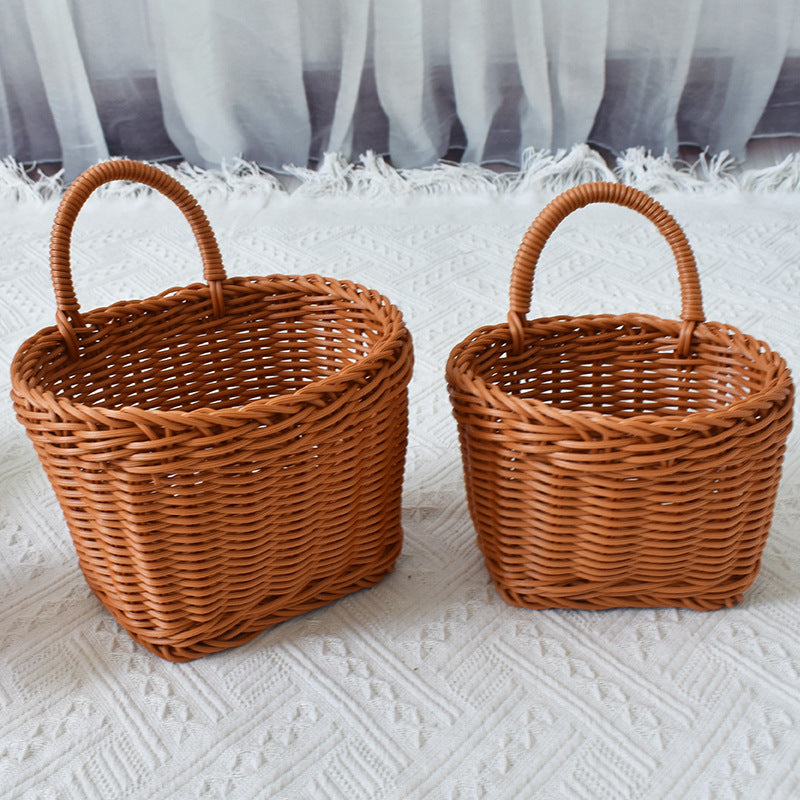 Decorative Wall Hanging Woven Storage Basket Kalsten