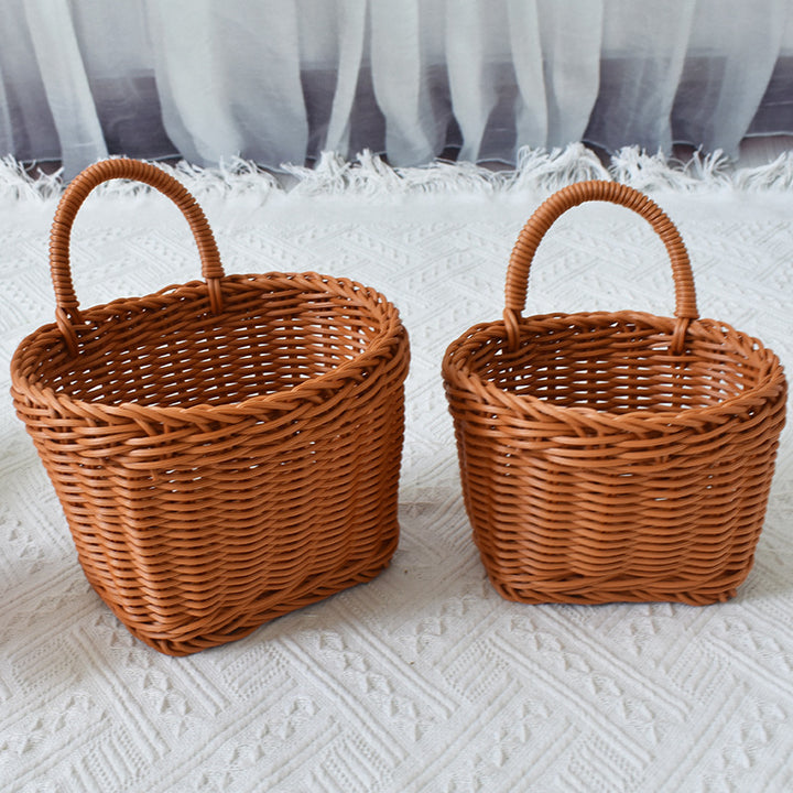 Decorative Wall Hanging Woven Storage Basket Kalsten