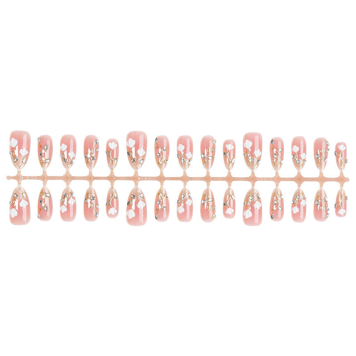Premium Floral Press-On Nail Art Set Kalsten