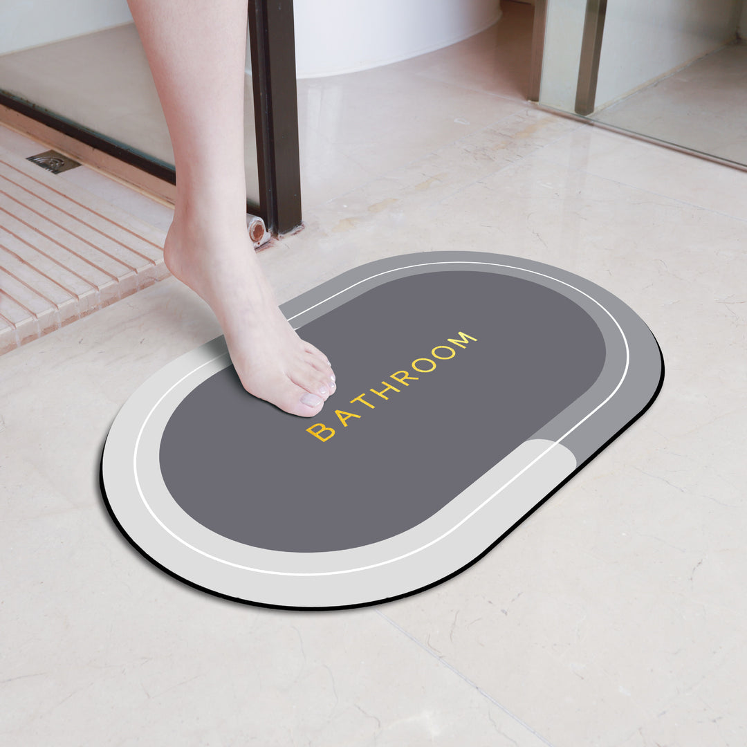 Adorable Cartoon Cat Bath Mat Kalsten