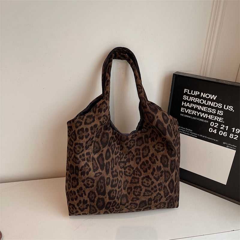 Fashionable Leopard Print Tote Bag Kalsten