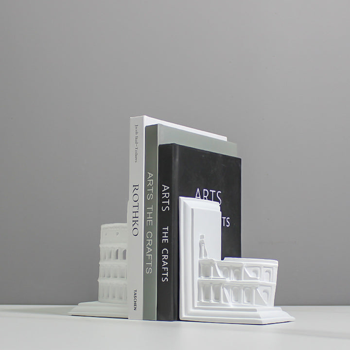 Architectural Inspired Bookends