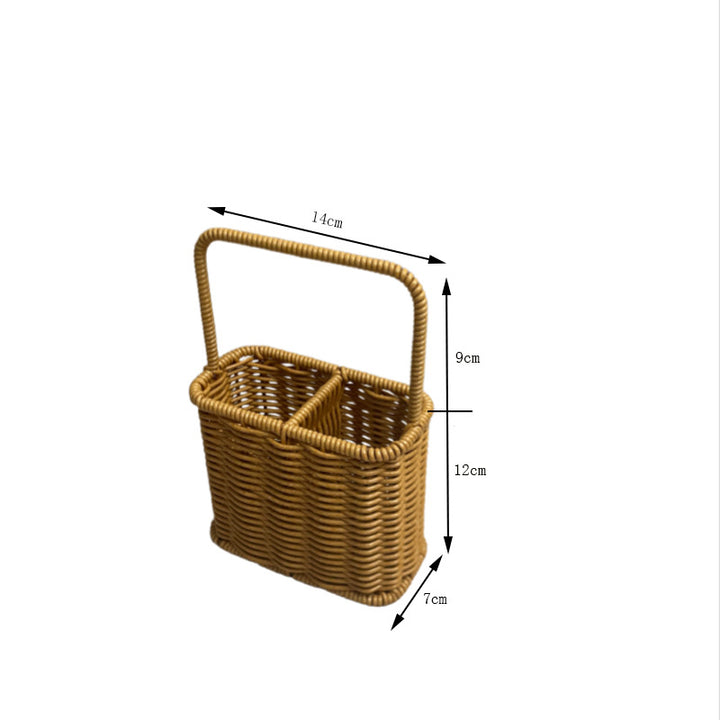 Stylish Rectangular Woven Storage Organizer Kalsten
